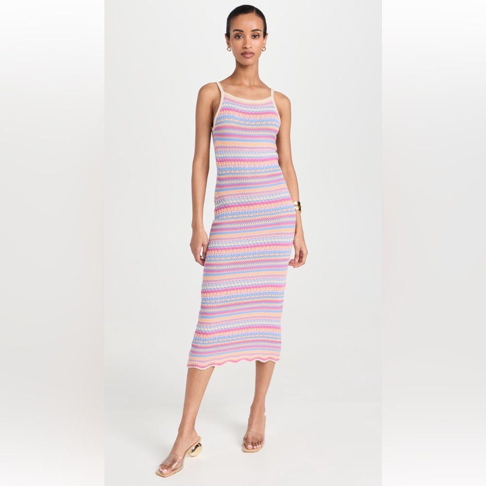 Z Supply Santa Cruz Striped Knit Dress - Small
